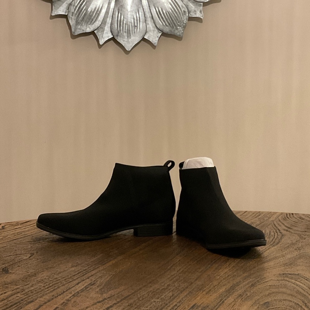Style & Co. Black Ankle Boots